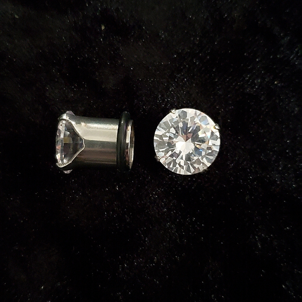 Swarovski Crystal Plug Set 00g